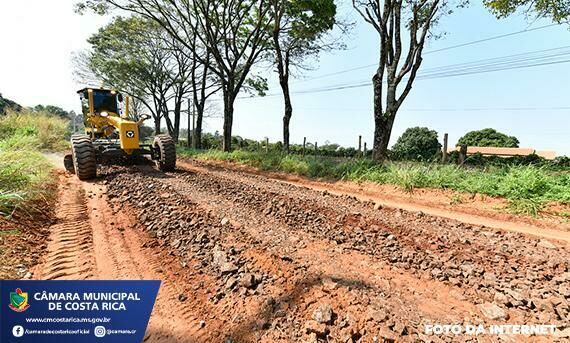 Imagem de compartilhamento para o artigo Câmara de Vereadores de Costa Rica propõe melhorias nas estradas rurais da Serra do Jauru da MS Todo dia